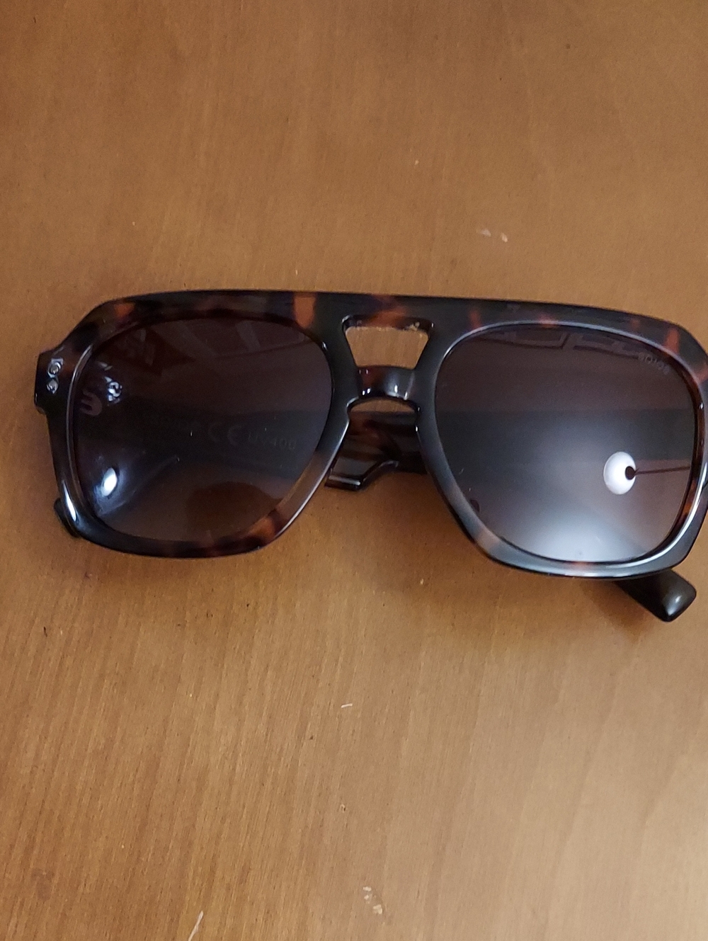 SOJOS UV400 Tortoiseshell Sunglasses - Brown Lenses